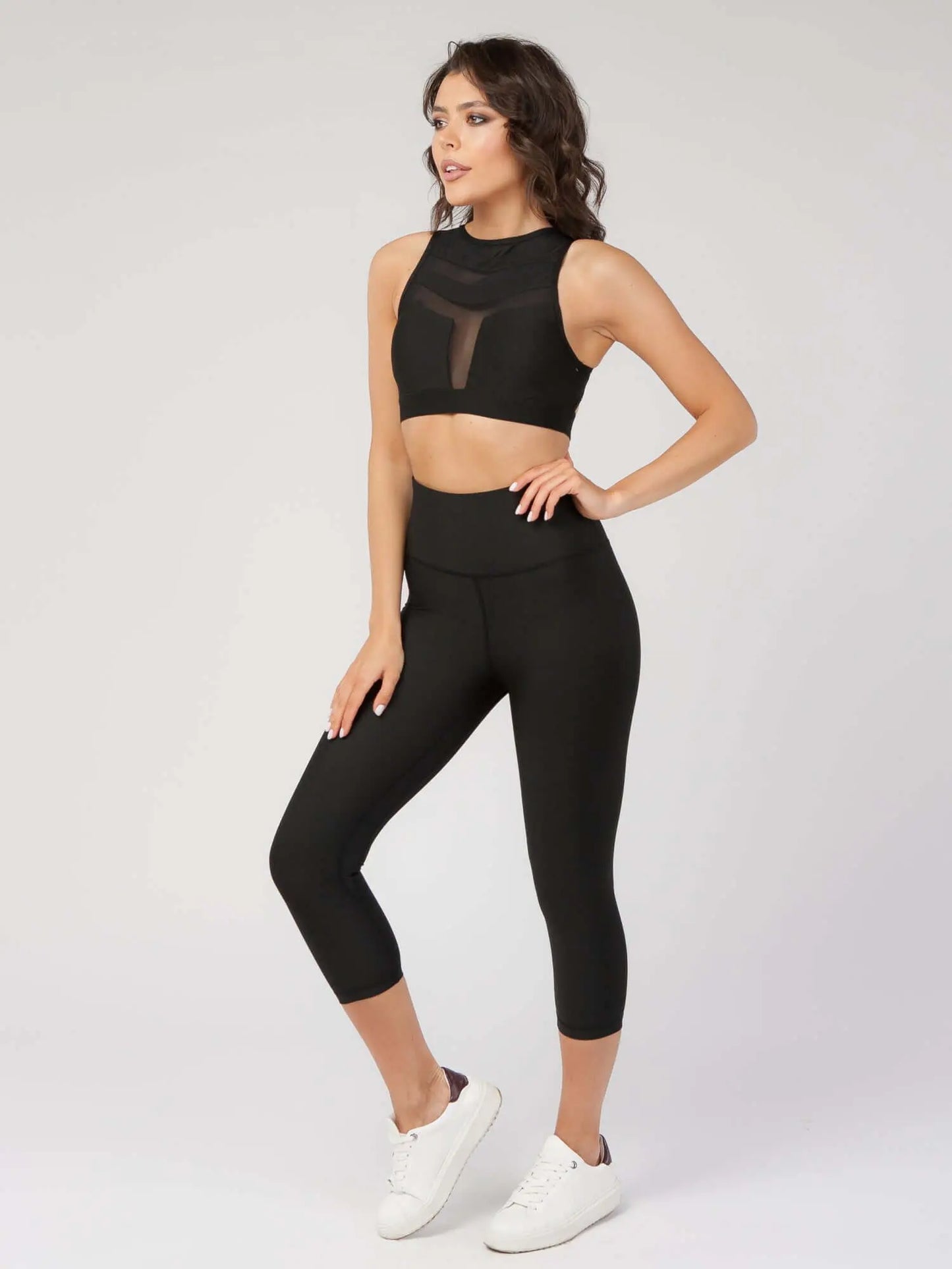 High Waist Tummy Control Capri Profit Outfits
