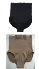 High-waisted seamless shapewear briefs by Plush Fashion Hub with tummy control and enhanced butt-lift design for women.
