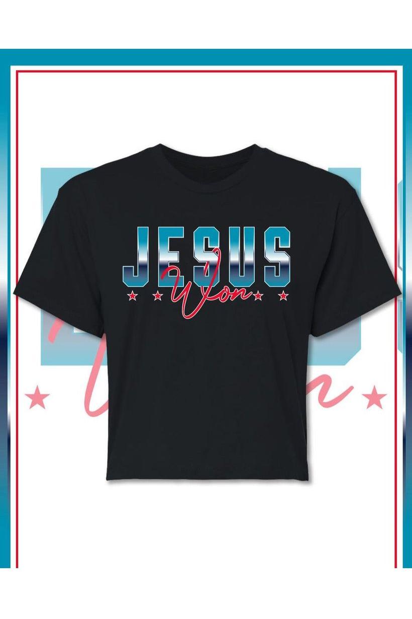 Jesus Won -clearance Pretty Little Patriot