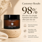 Cream masque jar from Timeless Organics Skin Care featuring deep hydration and antioxidant ingredients for nourishing skin.