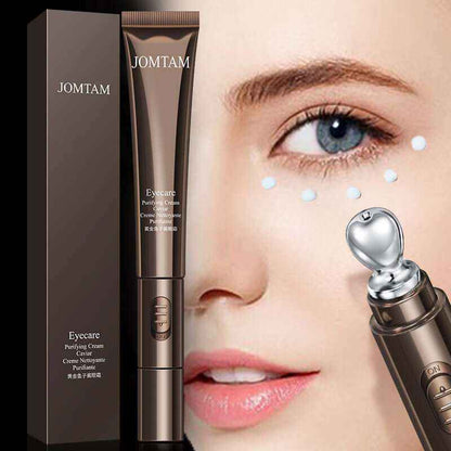 Eye care product for reducing eye bags and firming skin.