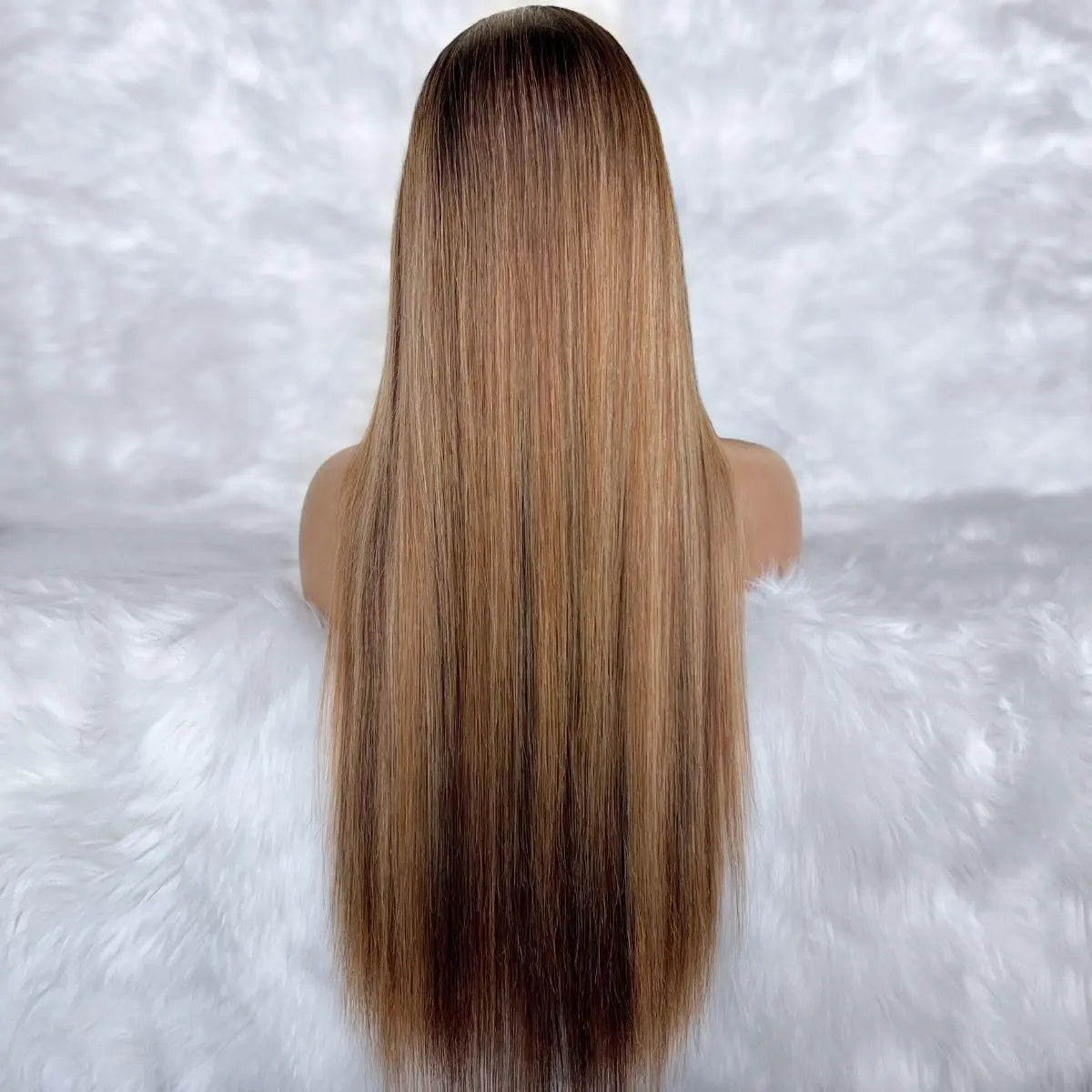 Layla Glueless 5x5 HD Lace Professionally Colored 100% Human Hair Closure Wig Private Label