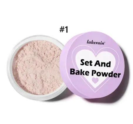 Long-lasting Concealer Waterproof And Sweatproof Smear-proof Makeup Baking Finishing Powder Face Powder.