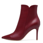 Women's super high heel pointed toe ankle boots by Trendy Attic Store01, featuring sleek design and stylish ankle coverage.