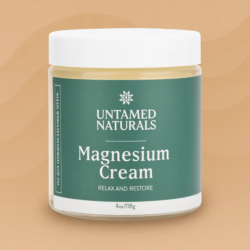 Magnesium Cream with Menthol UnTamed Naturals