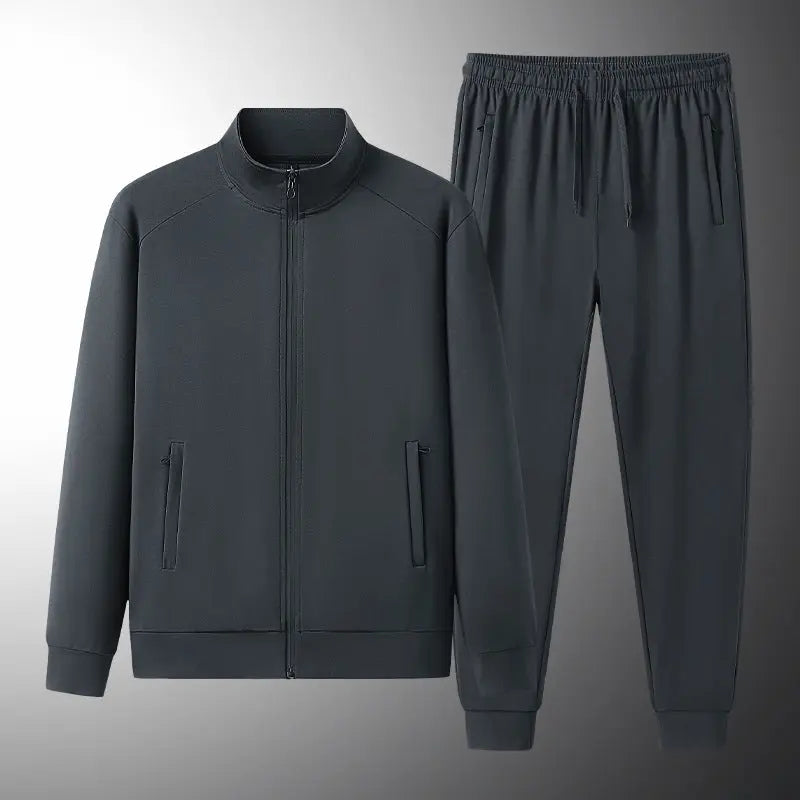 Men's Spring And Autumn Sweatshirt And Sweatpants Two-piece Suit - Plush Fashion Hub