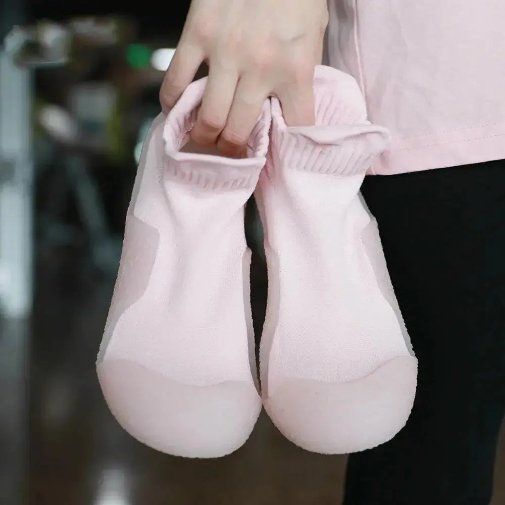 Plush Fashion Hub lightweight non-slip yoga and fitness sneakers with breathable athletic design and wear-resistant sole.