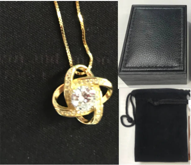 Sterling silver Clover Diamond Necklace with delicate chain, featuring a small clover pendant with sparkling diamond accents.