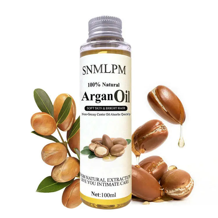 Natural Argan Hair Oil 100m Deep Moisturizing High Quality Oil - Plush Fashion Hub