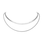 Minimalist gold cross pendant necklace for men and women, dainty unisex jewelry chain from Plush Fashion Hub.