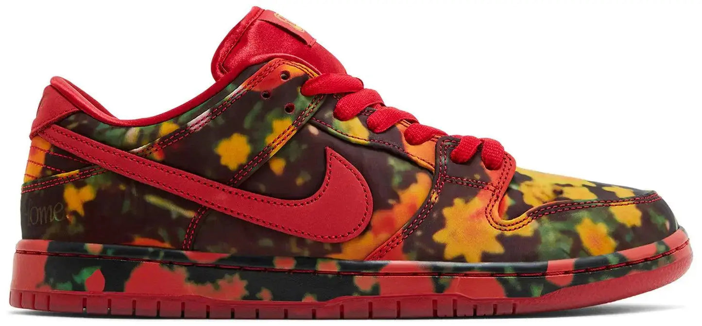 Nike SB Dunk Low The Wizard of Oz Poppy Field Supra Sneakers