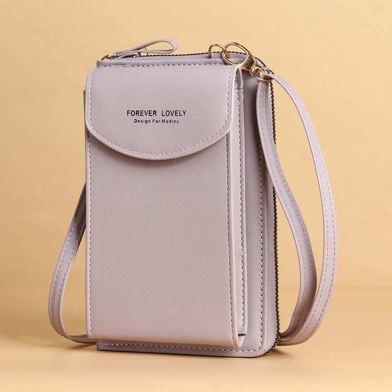 Women Mobile Phone Crossbody Large Wallet Shoulder BagThis crossbody bag is a versatile and stylish accessory for daily use. With its synthetic leather lining and PU leather material, it offers durability and a touch of0Plush Fashions ShopPlush Fashion Shop