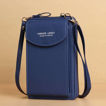 Women Mobile Phone Crossbody Large Wallet Shoulder BagThis crossbody bag is a versatile and stylish accessory for daily use. With its synthetic leather lining and PU leather material, it offers durability and a touch of0Plush Fashions ShopPlush Fashion Shop