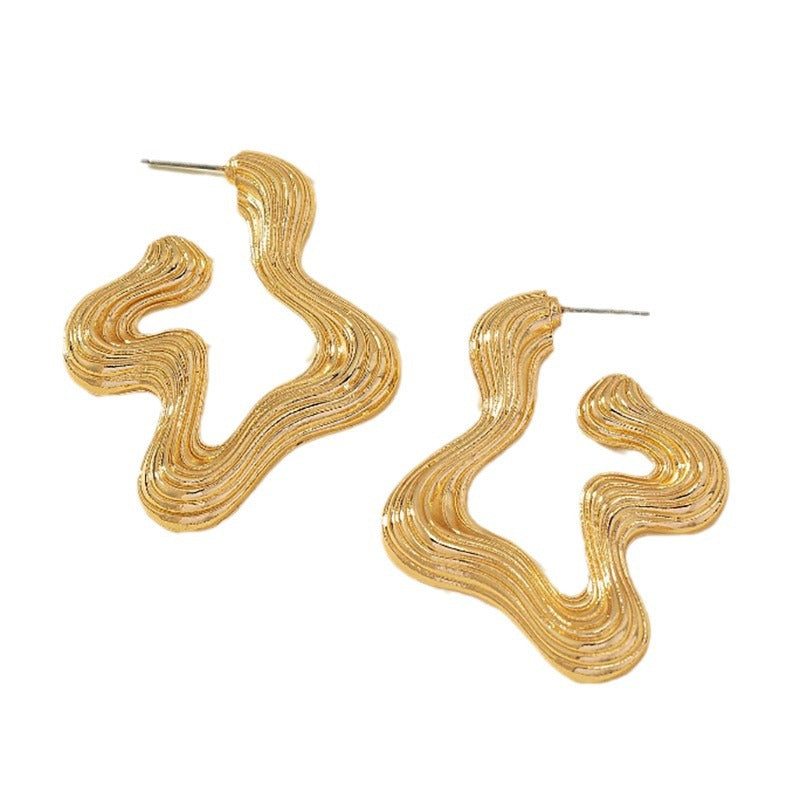 Retro Style Exaggerated Female EarringsStep back in time and add a touch of vintage summer spice to your wardrobe with these Retro Style Exaggerated Earrings Female European And American Style. Available EaringsPlush Fashions ShopPlush Fashion Shop