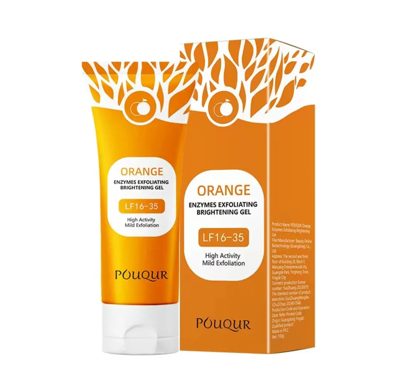 Orange Pure Exfoliator V.I.P Digital Presence