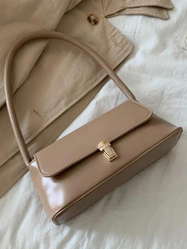 Original Chic 4 Colors Leather Shoulder Bag Plush Fashion Hub