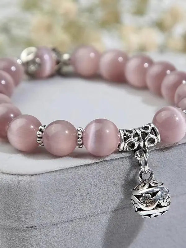 Original Crystal Opal Openwork Ball Beaded Bracelet Plush Fashion Hub