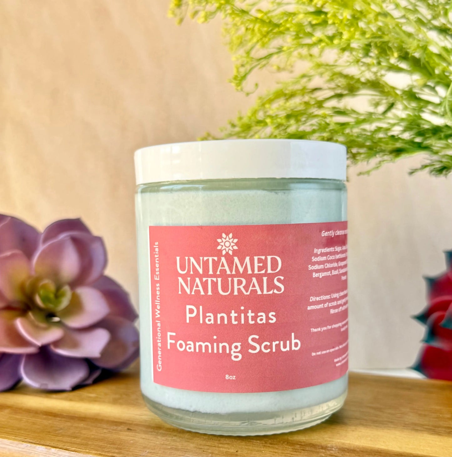 🌿 Plantitas Body Scrub – Smooth, Glow, Repeat UnTamed Naturals