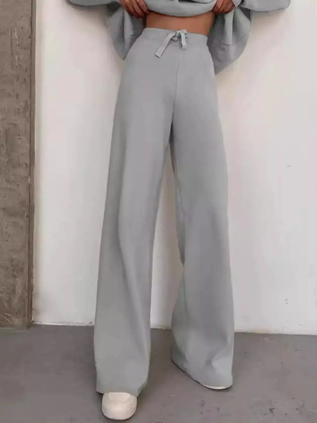 Plus size turtleneck long sleeve sweater and pants lounge set by Plush Fashion Hub, cozy two-piece outfit for relaxed wear.