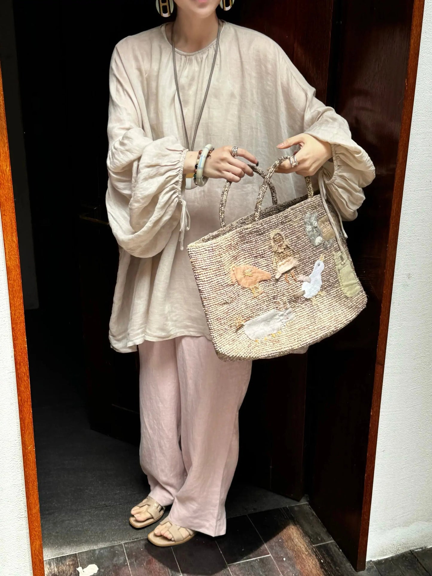 Ramie Slim Fit Loose Sun Protection Top Plush Fashion Hub