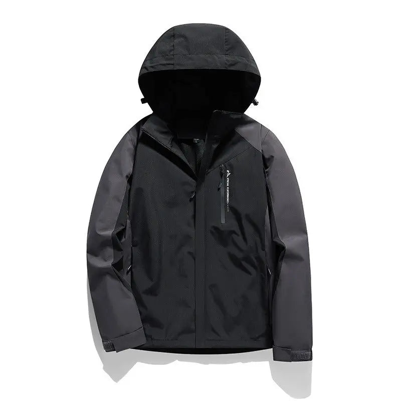 Removable Waterproof Windproof Jacket Thin Single Punch Mountaineering Clothing Social Buzz eSIMs