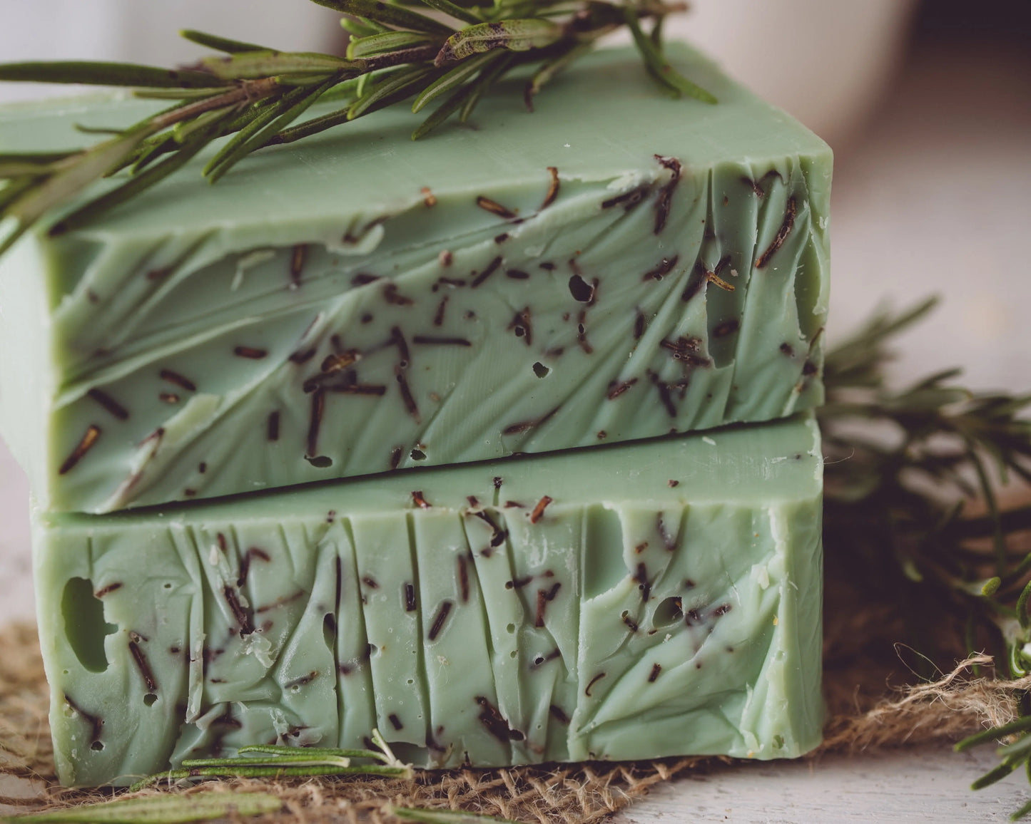 Rosemary Mint Handmade Organic Soap OyeraCharisma