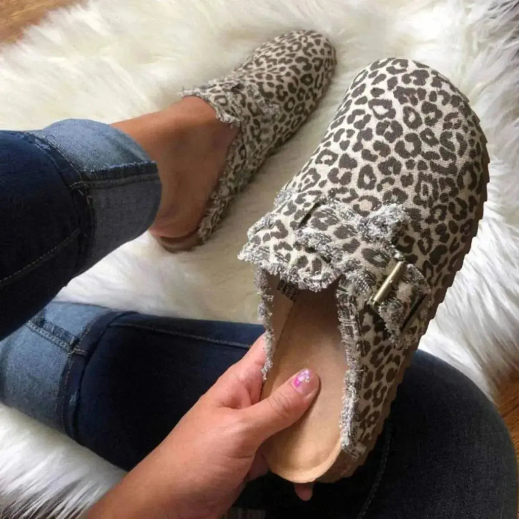 Women's round toe comfort flat loafers by Plush Fashion Hub, versatile slip-on casual footwear with a sleek design.