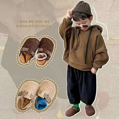 Children's Fleece Baby Boys Girls Pre walker Footwear Winter Warm SoftWrap your little one's feet in warmth with our Children's Fleece Pre walker Shoes. These soft sole shoes are perfect for keeping tiny toes cozy during the chilly winBaby ShoesPlush Fashions ShopPlush Fashion Shop