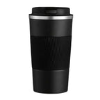 Plush Fashion Hub stainless steel insulated travel mug with double-layer leak-proof design, ideal for sports and outdoor use.