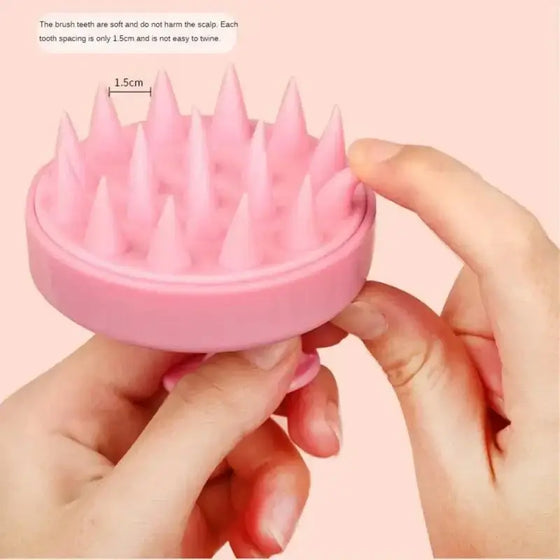 Silicone Shampoo Brush Head Scalp Massage CombExperience a deep cleanse with our Silicone Shampoo Brush Head! Its extended handle gently massages the scalp, reducing fatigue and promoting relaxation. Made with hHair carePlush Fashions ShopPlush Fashion ShopSilicone Shampoo Brush Head Scalp Massage Comb