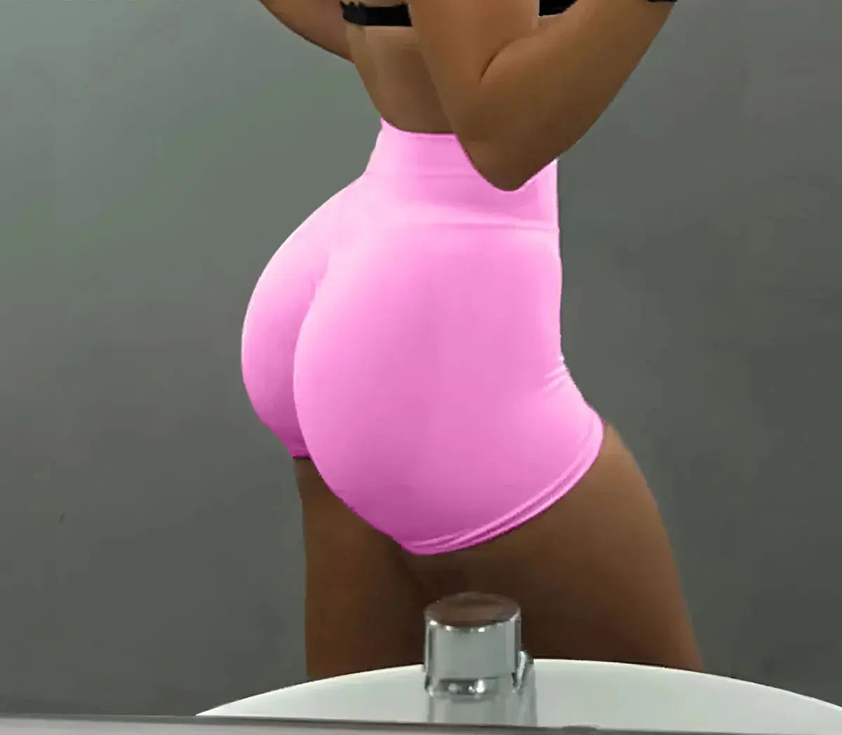 Seamless 4.5" Gym Shorts Woman Scrunch Butt Fitness NCLAGEN Gym Wear Store