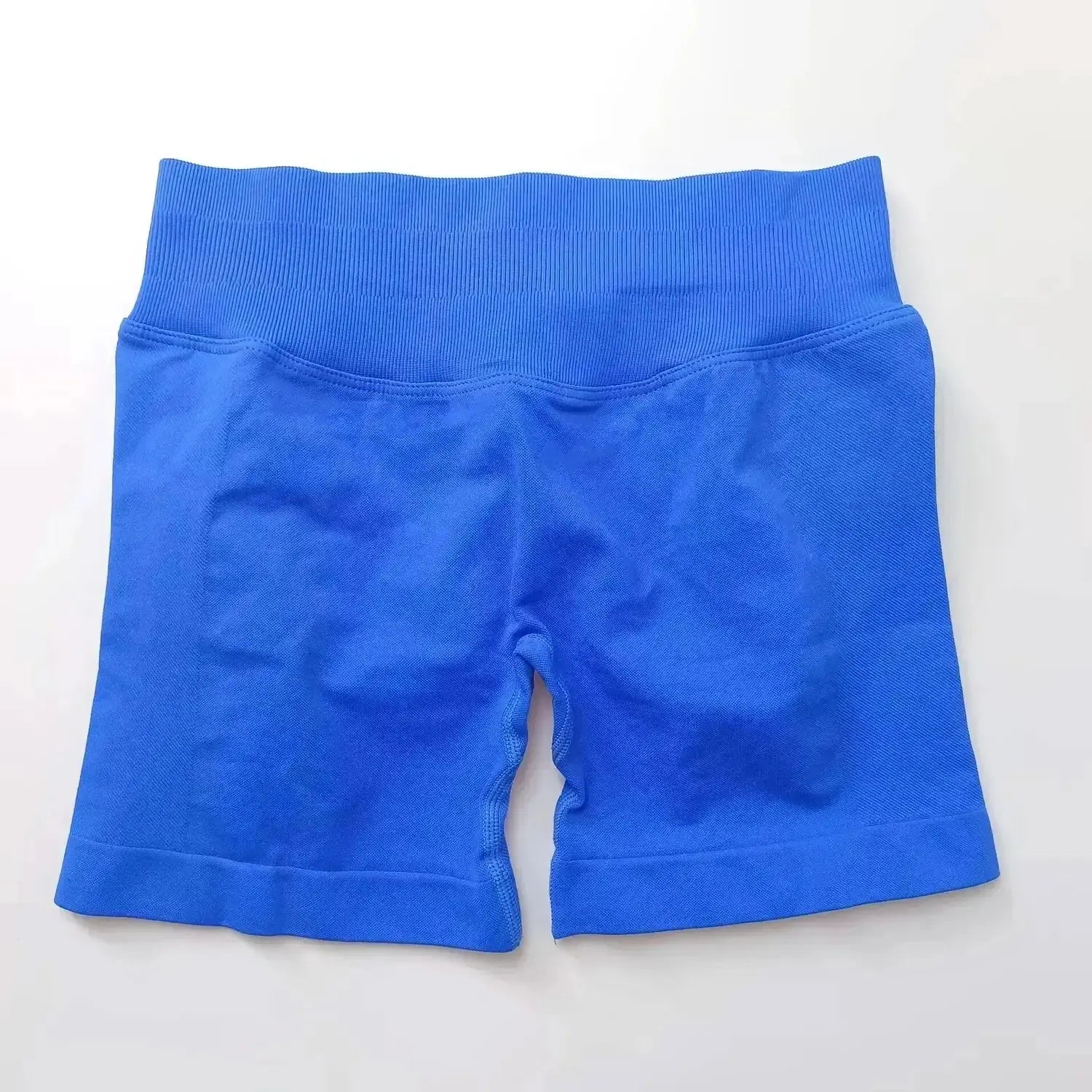 Women's seamless scrunch butt gym shorts for fitness and yoga, designed for high-performance workouts by NCLAGEN Gym Wear.