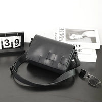 Shoulder bag men, fashion crossbody bag unisex, woven crossbody bag, Plush Fashion Hub