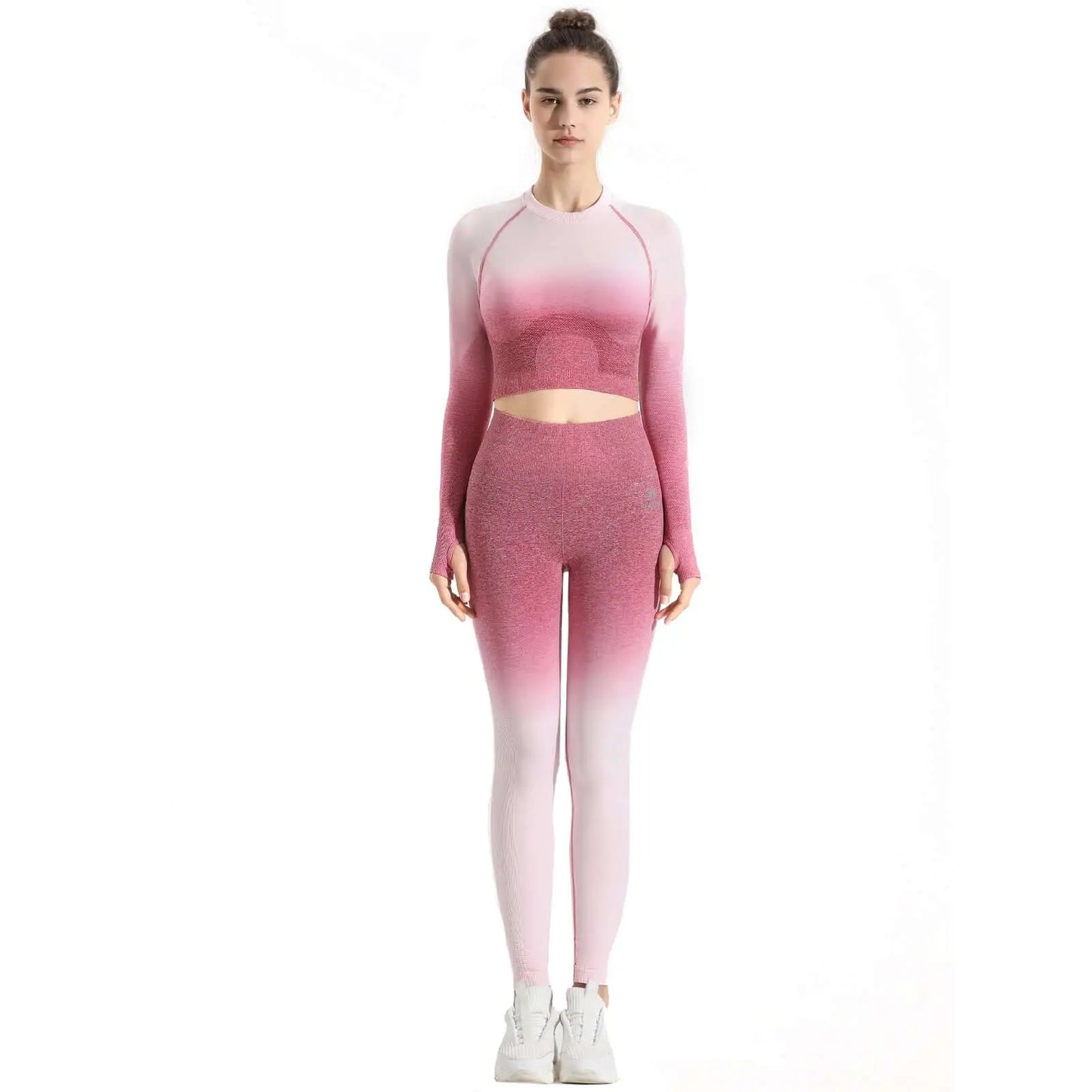 Soft Touch Ombre Sports Top Profit Outfits