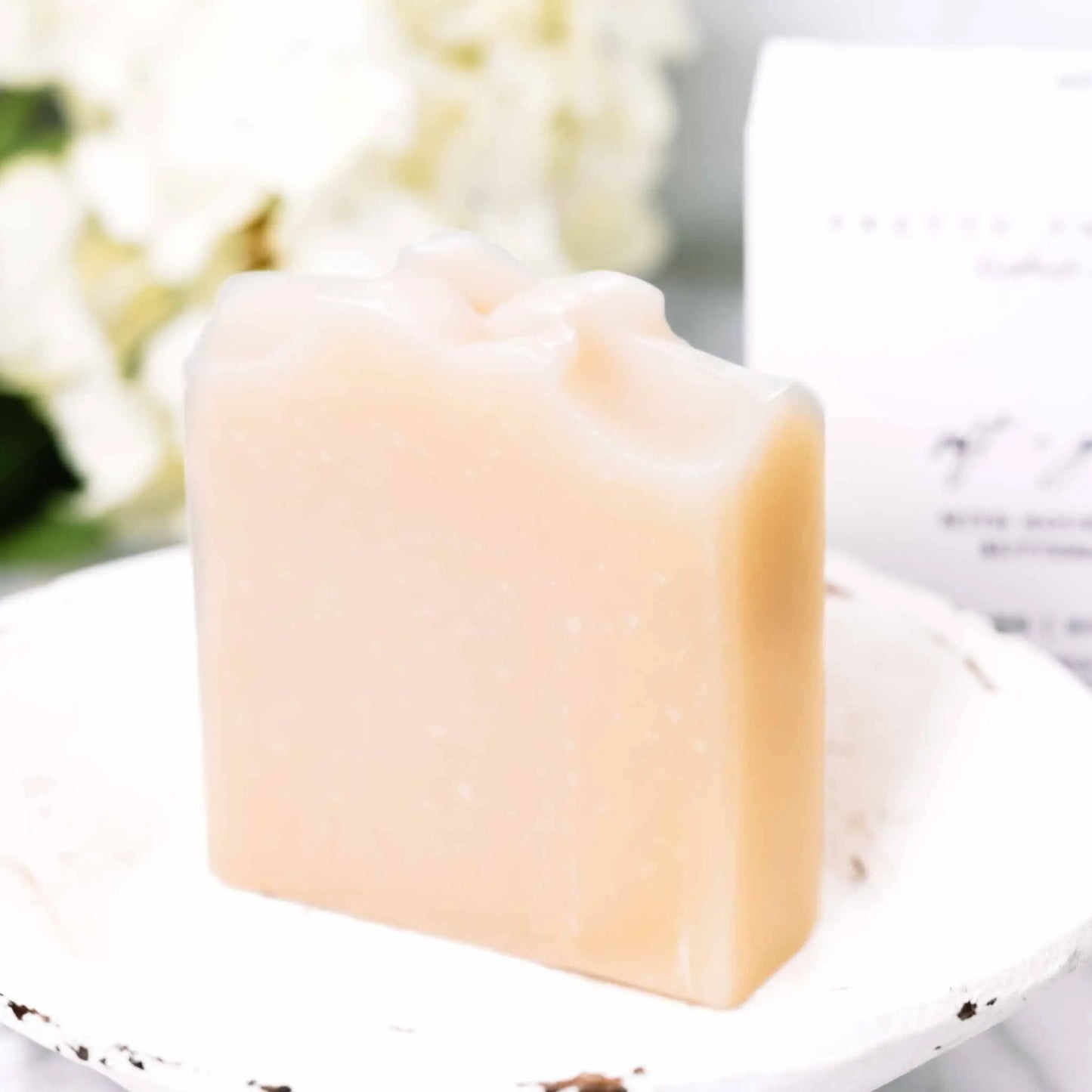 Soft + Gentle Buttermilk Soap Made for Sensitive Skin Fragrance Free Handmade Tallow and Goat Milk Soap Bar Pretty farm girl