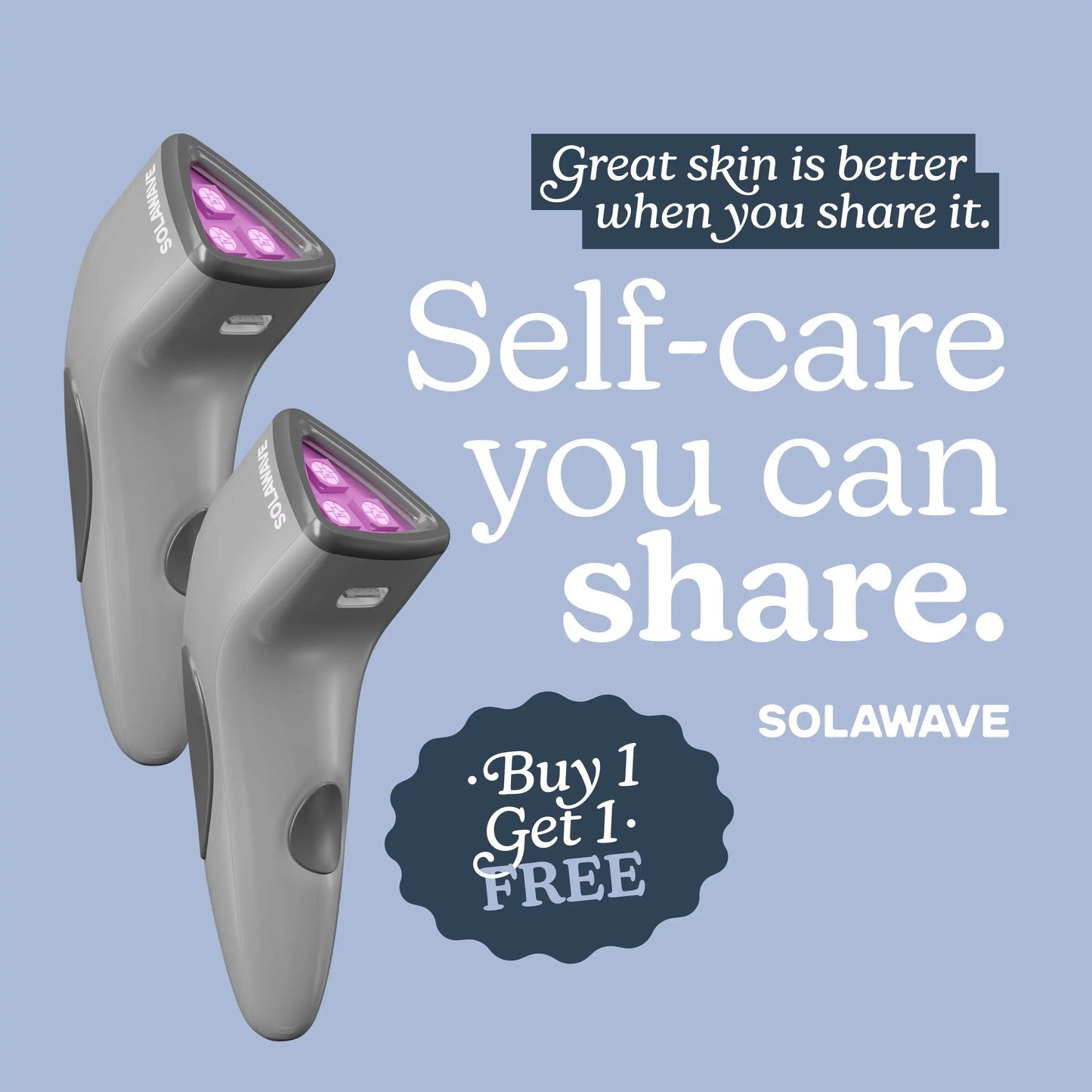 Bye Acne: 3-Minute Pimple Spot Treatment Solawave