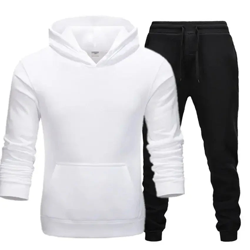 Oversized women's hooded sweatshirt and jogger set from Plush Fashion Hub, made of soft polyester with a sparkling style fabric.