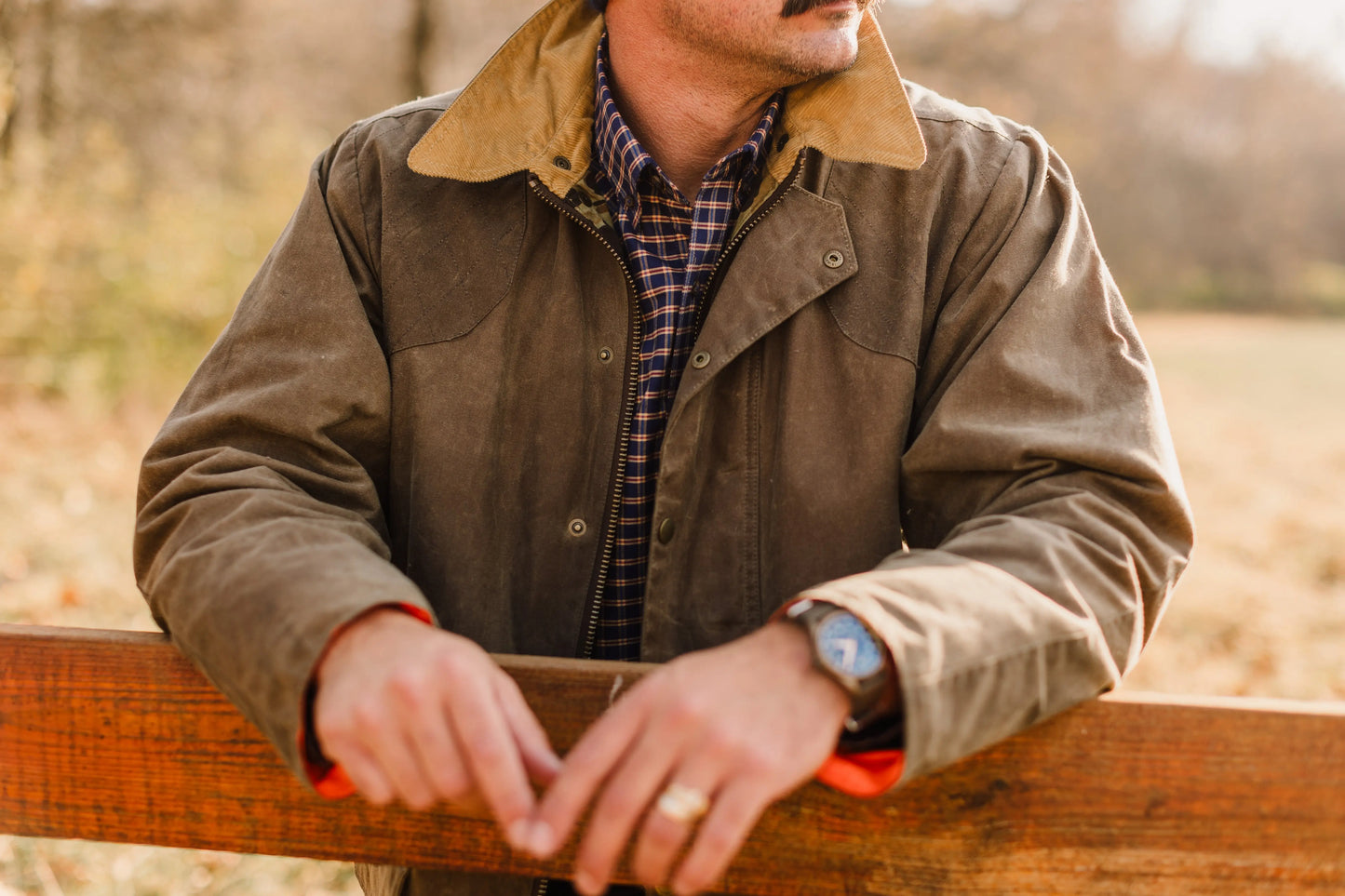 Sportsmans Shirt - Woody Plaid Ball and Buck