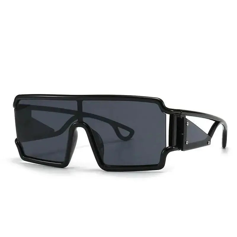 Women's oversized vintage square sunglasses by Plush Fashion Hub with large retro frames and stylish eyewear design.