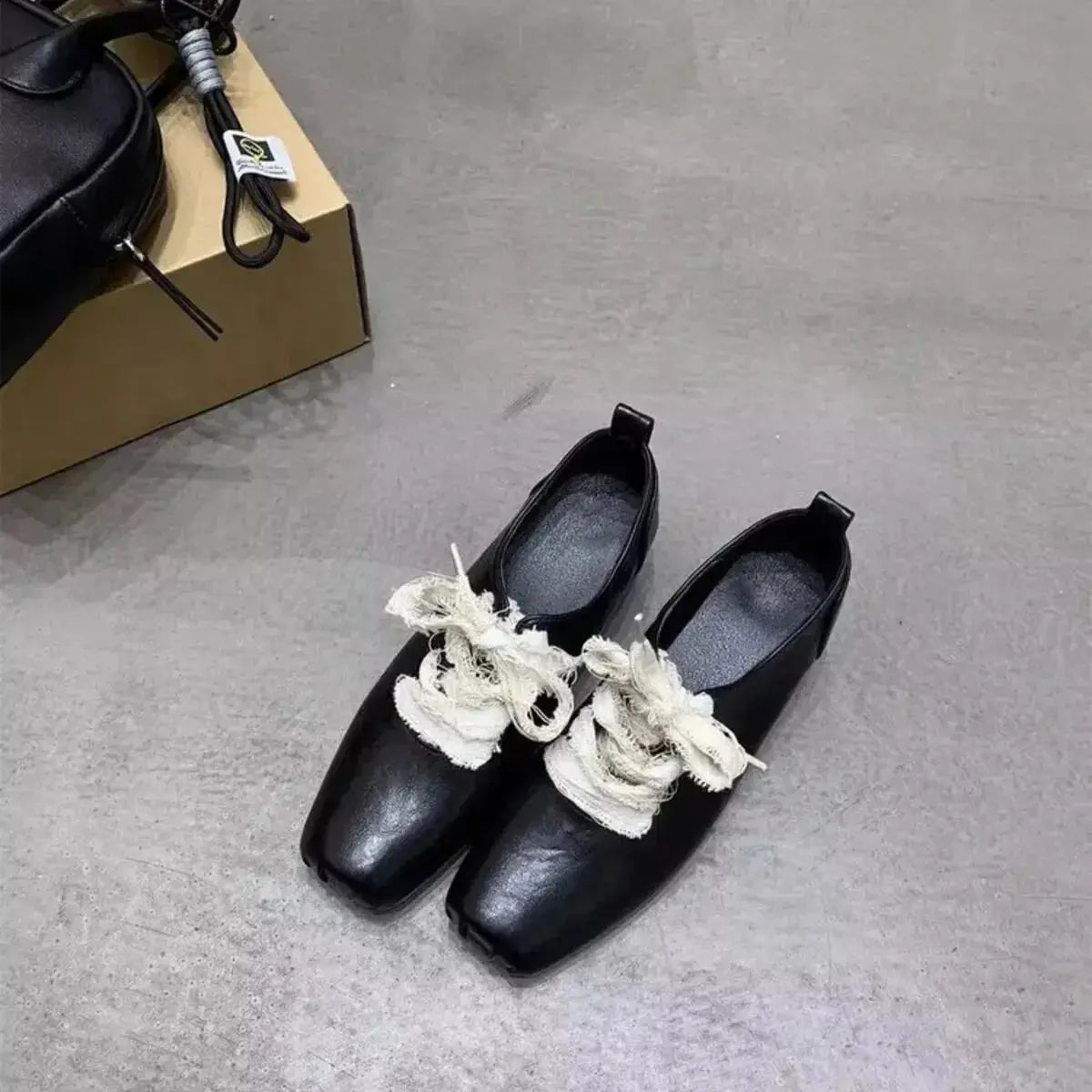 Square toe block heel pumps by Plush Fashion Hub featuring comfortable mid-height heels for office and dress occasions.
