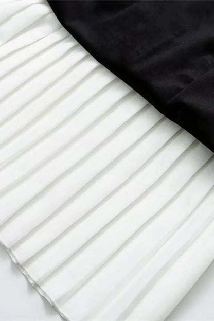 Strapless black Velvet Dress Pretty Little Patriot