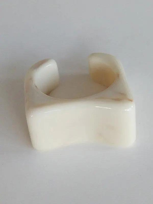 Stylish Vintage 7 Colors Irregular Geometry Ring Plush Fashion Hub