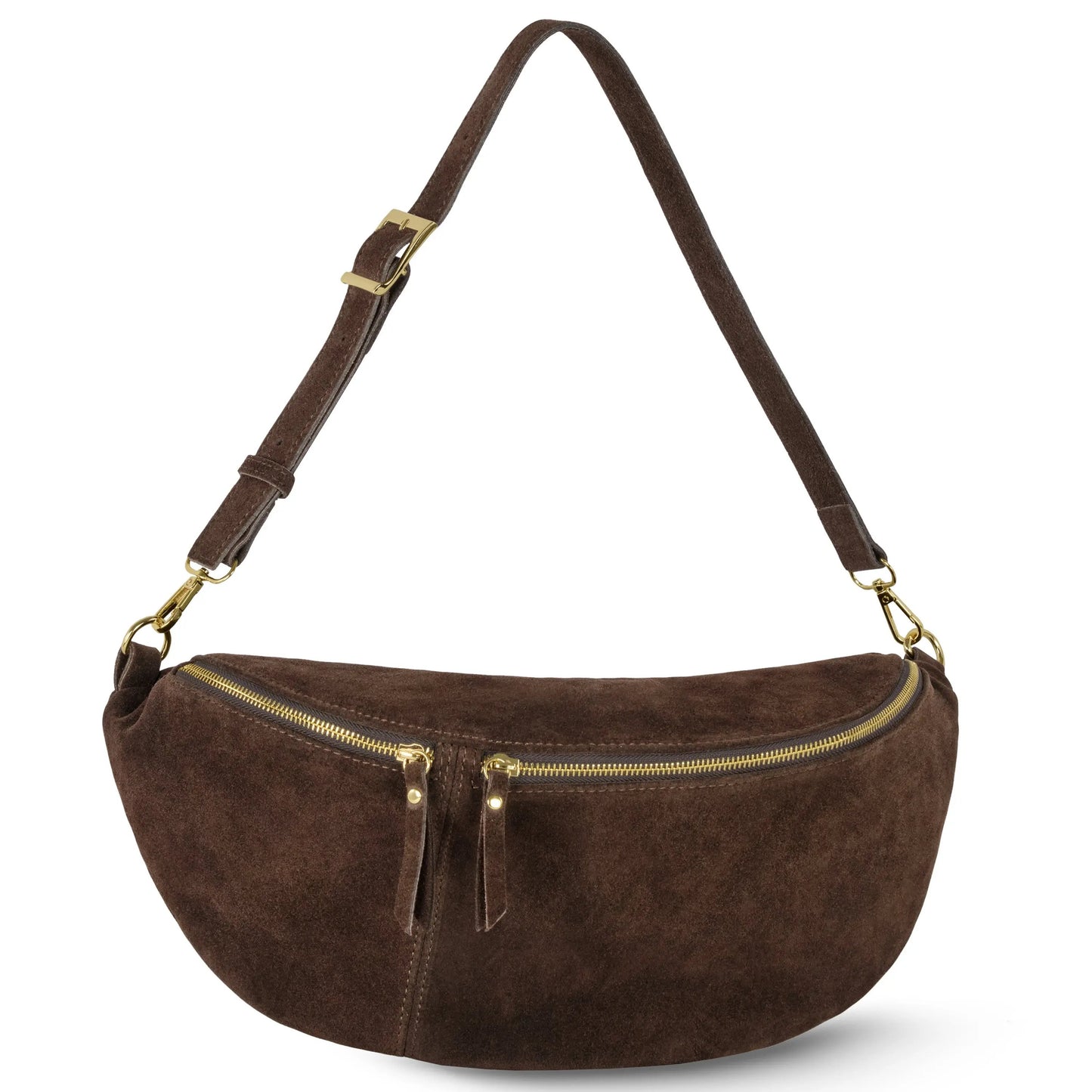 Suede Leather Crossbody Bag TAKEASY