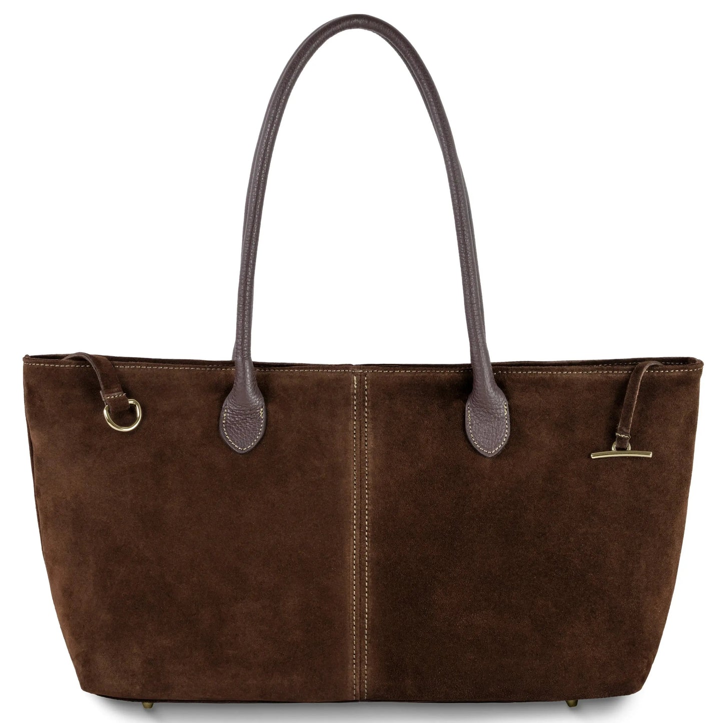 Suede Leather Shoulder Bag TAKEASY