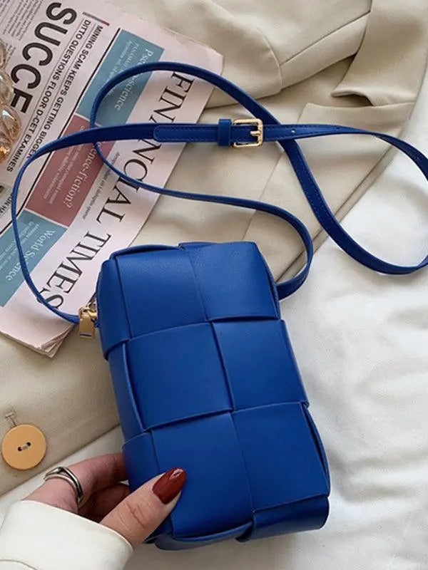 Urban Solid Color Phone Bag PU Shoulder Bag PAINEVIDA 18.99