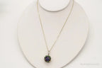 VTG Mystic Topaz Cubic Zirconia Gold Vermeil Sterling Silver Crown Necklace - Plush Fashion Hub