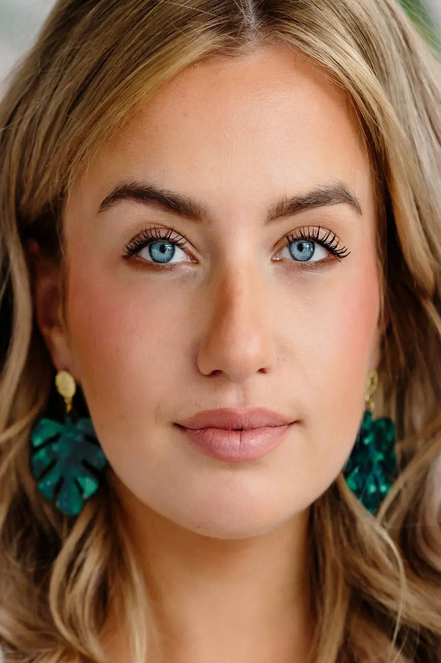 West Palm green earrings Pretty Little Patriot