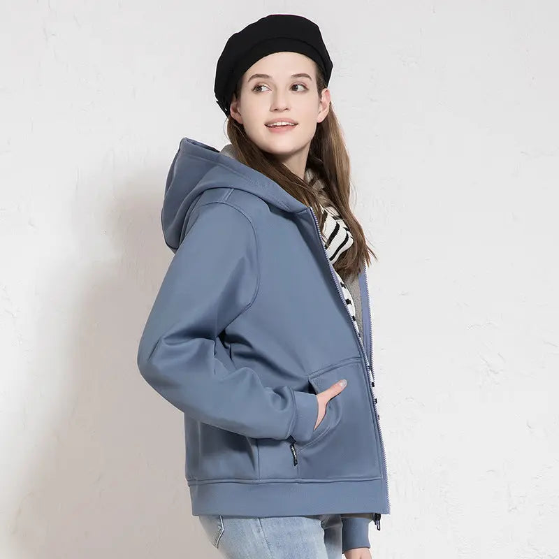 Women's Outdoor Waterproof And Windproof Fleece Jacket Social Buzz eSIMs