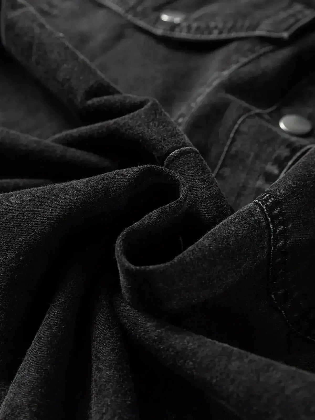 Women wearing Plush Fashion Hub denim shirt dress with long sleeves, button-down front, raw hem, and cotton fabric.