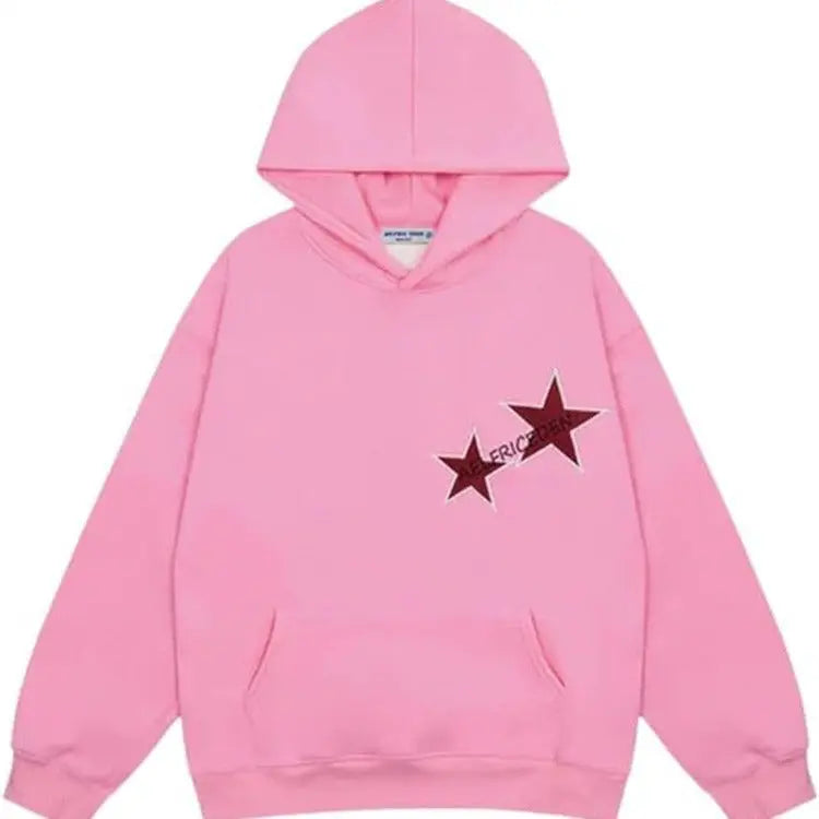 XINGX Printed Sweater American Street Fashion Hoodie - Plush Fashion Hub